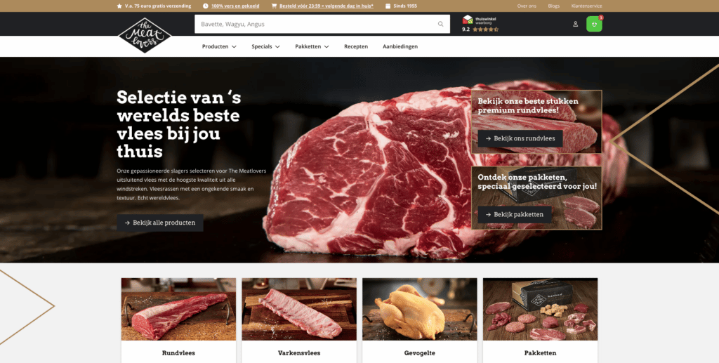 Meatlovers website